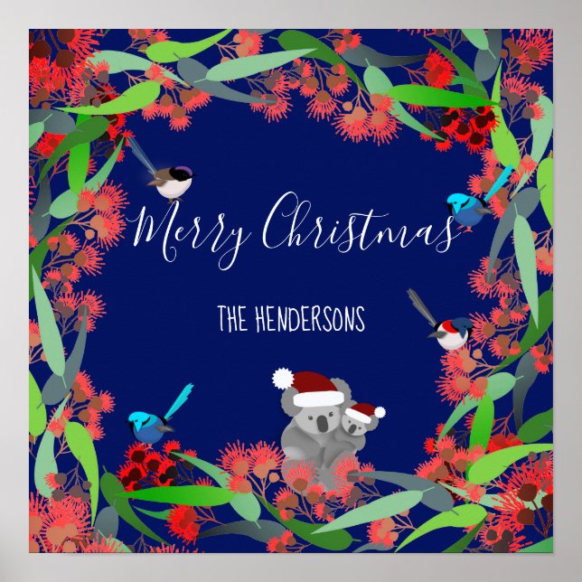 Australian Christmas Poster (Front)