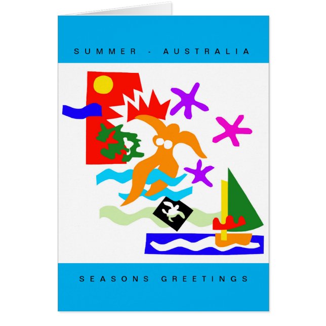 Australian Christmas - SUMMER- Australia -  (Front)