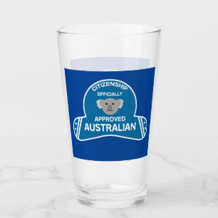 Australian Citizenship   Aussie Citizen Two-Tone C Glass