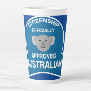 Australian Citizenship Aussie Citizen Two-Tone C Latte Mug