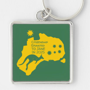 Australian Citizenship Gift Aussie Citizenship Key Ring