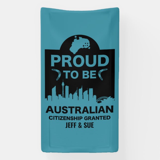 Australian Citizenship Gift Banner (Vertical)