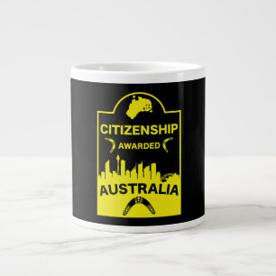Australian Citizenship Gift Large Coffee Mug