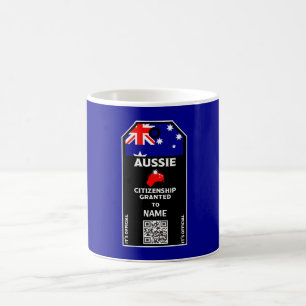 Australian Citizenship Party Congratulations Coffee Mug