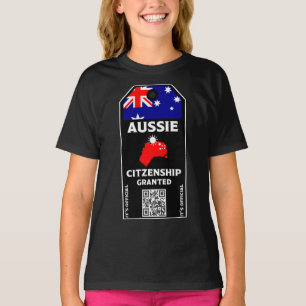 Australian Citizenship Party Congratulations   T-S T-Shirt