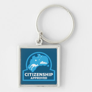 Australian Citizenship Party Gifts Key Ring