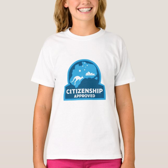 Australian Citizenship Party Gifts T-Shirt (Front)