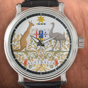 Australian Coat of Arms on a Watch