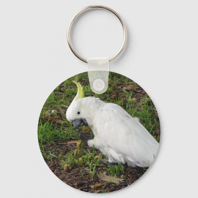 Australian Cockatoo Key Ring (Front)