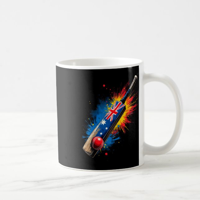 Australian Cricket T  Coffee Mug (Right)