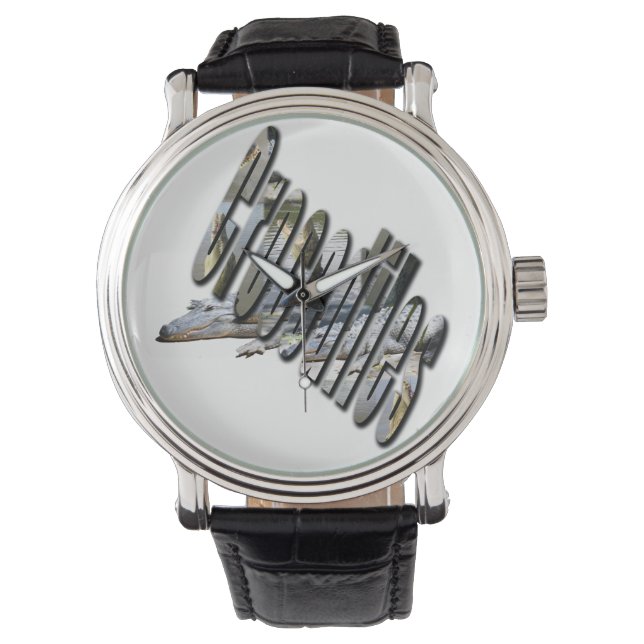 Australian Crocodile And Crocodile Logo, Watch (Front)