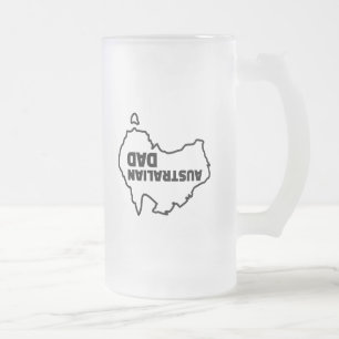 Australian Dad - Funny Beer Mug for an Aussie Dad