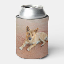 Australian dingo can cooler