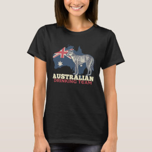 Australian Drinking Team  Idea for Aussie or Sport T-Shirt
