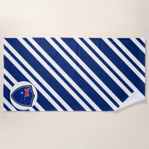 Australian flag beach towel