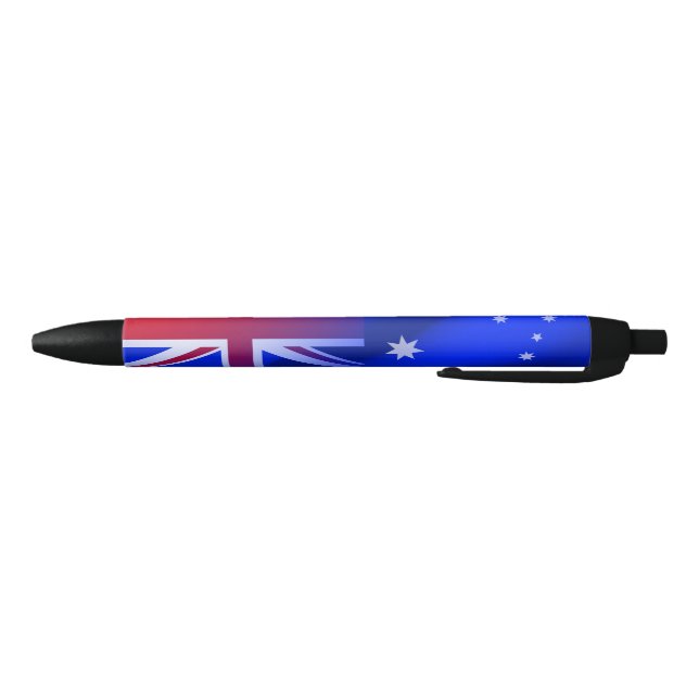Australian flag black ink pen (Bottom)
