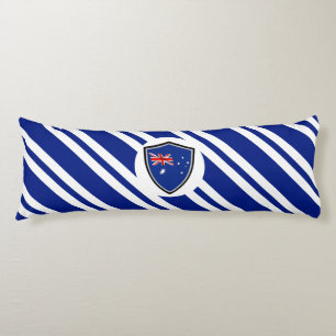 Australian flag body pillow