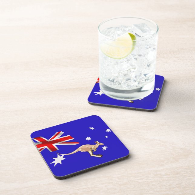Australian flag coaster (Right Side)