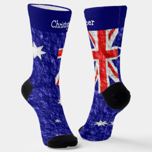 Australian Flag Design Socks