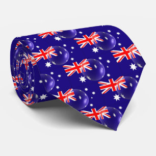 Australian Flag Design Tie