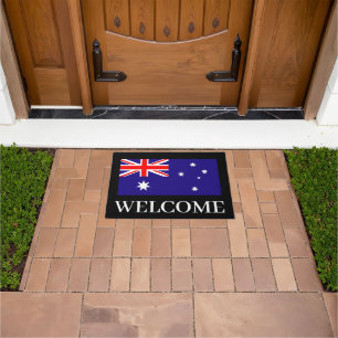 Australian flag doormat for home or business