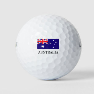 Australian flag golf ball set   Australia pride