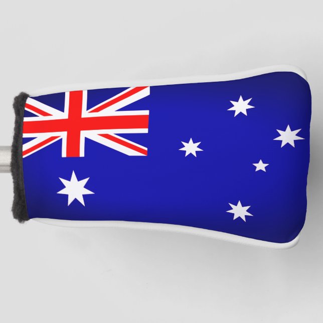 Australian Flag Golf Head Cover (Front)