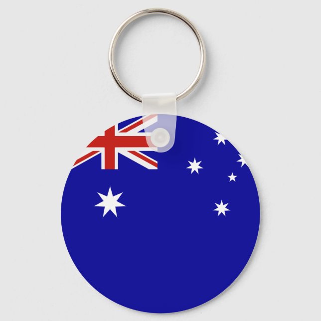 Australian flag key ring (Front)