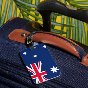 Australian Flag Luggage Tag