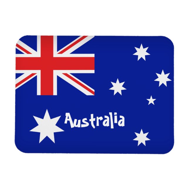 Australian Flag Magnet (Horizontal)