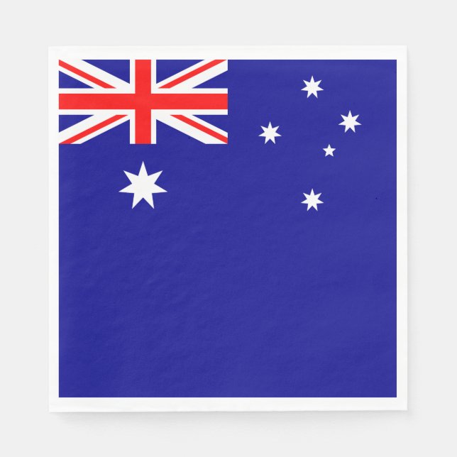Australian Flag Napkin (Front)
