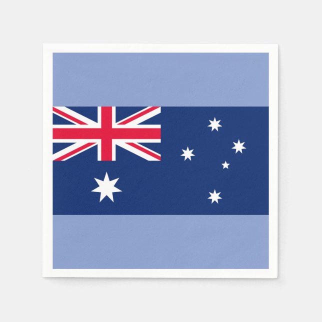 Australian Flag Napkin (Front)