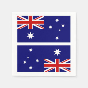 Australian Flag Naplins Napkin