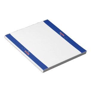 Australian flag notepad