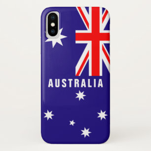 Australian flag of Australia personalized iPhone X Case
