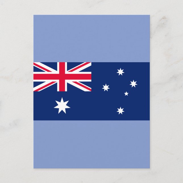 Australian Flag Postcard (Front)
