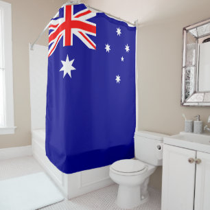 Australian Flag Shower Curtain