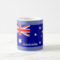 Australian Flag - souvenir coffee mug