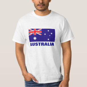 Australian flag t shirts