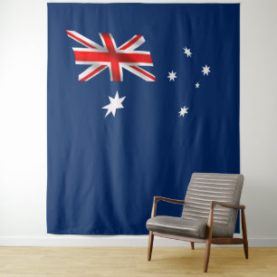 Australian flag tapestry