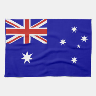 Australian flag tea towel