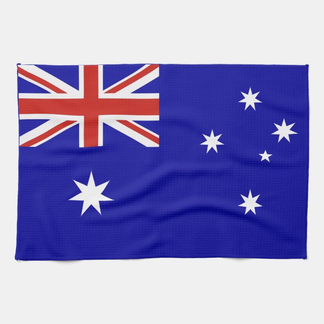 Australian flag tea towel (Horizontal)