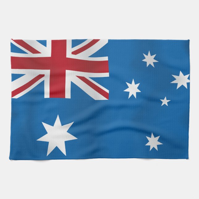 Australian flag tea towel (Horizontal)