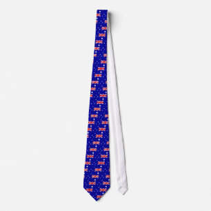 Australian flag tie