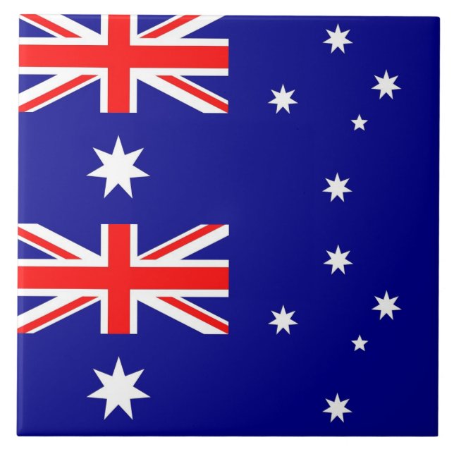 Australian Flag Tile (Front)