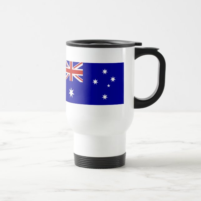 Australian flag travel mug (Right)