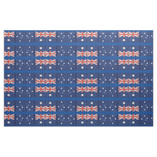australian flags pattern Thunder_Cove Fabric