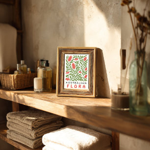 Australian Flora Botanical Art Print Native Wild