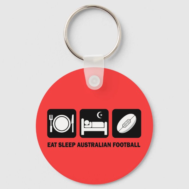 AUSTRALIAN FOOTBALL KEY RING (Front)