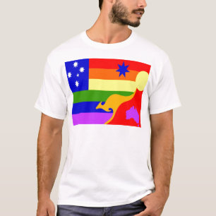 Australian Gay Pride Flag T-Shirt